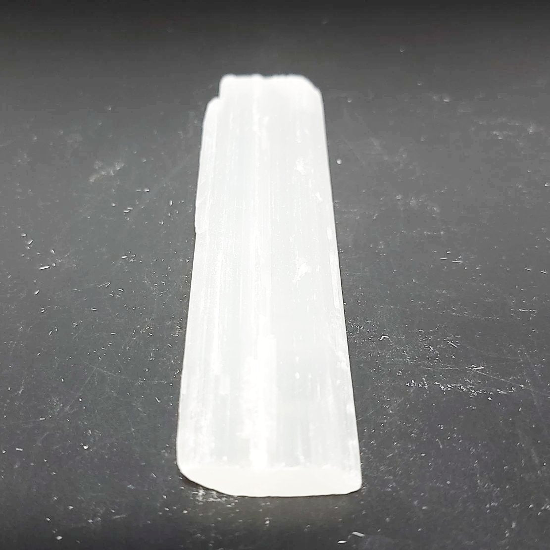 Selenite Plate Stick Rough 5.5" 14cm 50-100g - Elevated Metaphysical