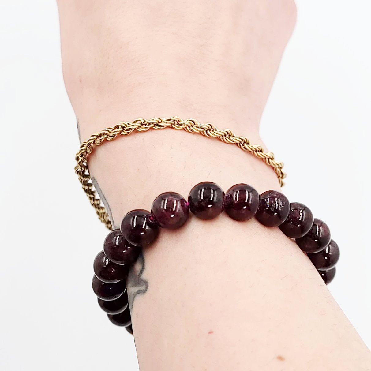 Rope Bracelet 14kt Gold 8" - Elevated Metaphysical