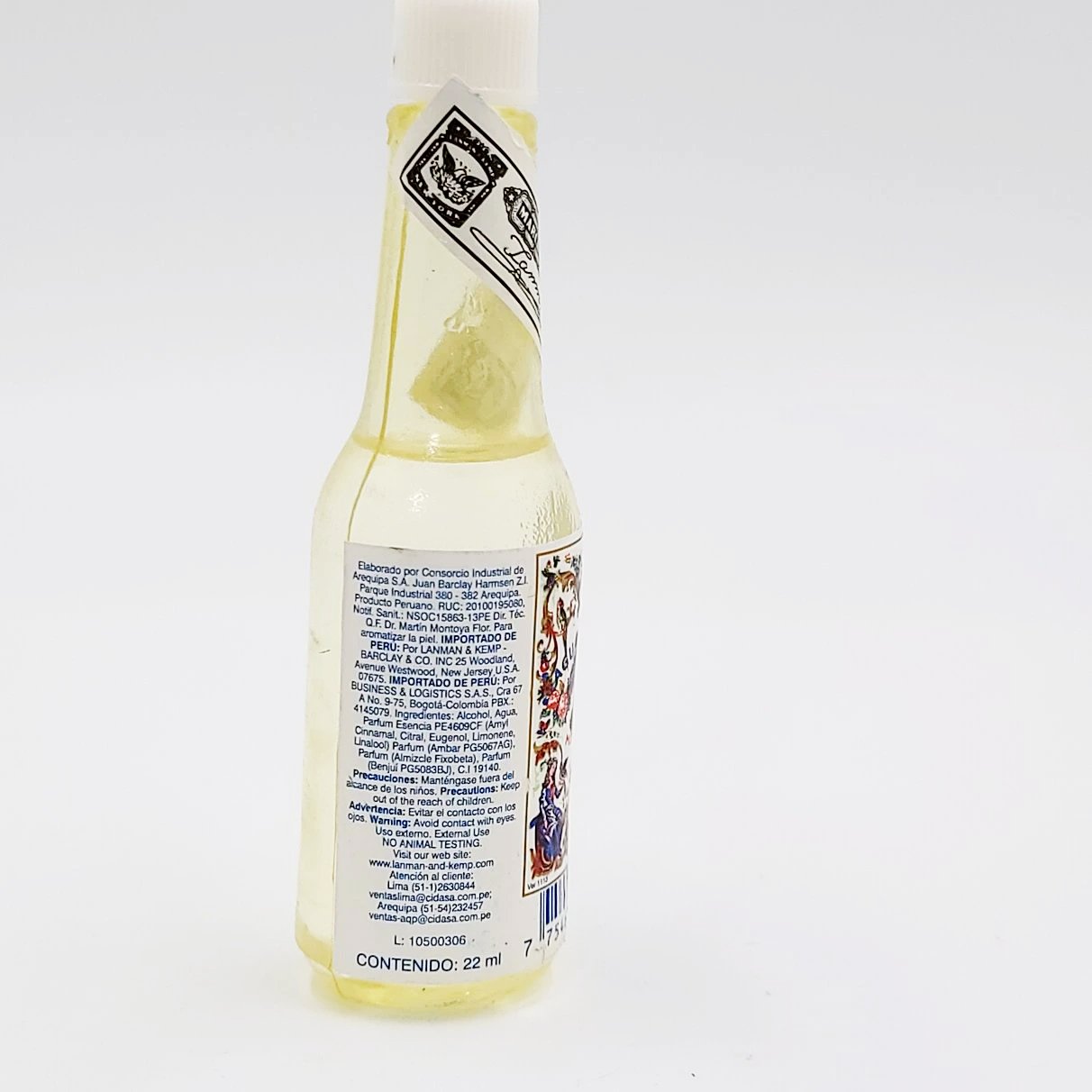 Florida Water from Peru 22ml Pocket Sample Size Spiritual Cologne - Elevated Metaphysical