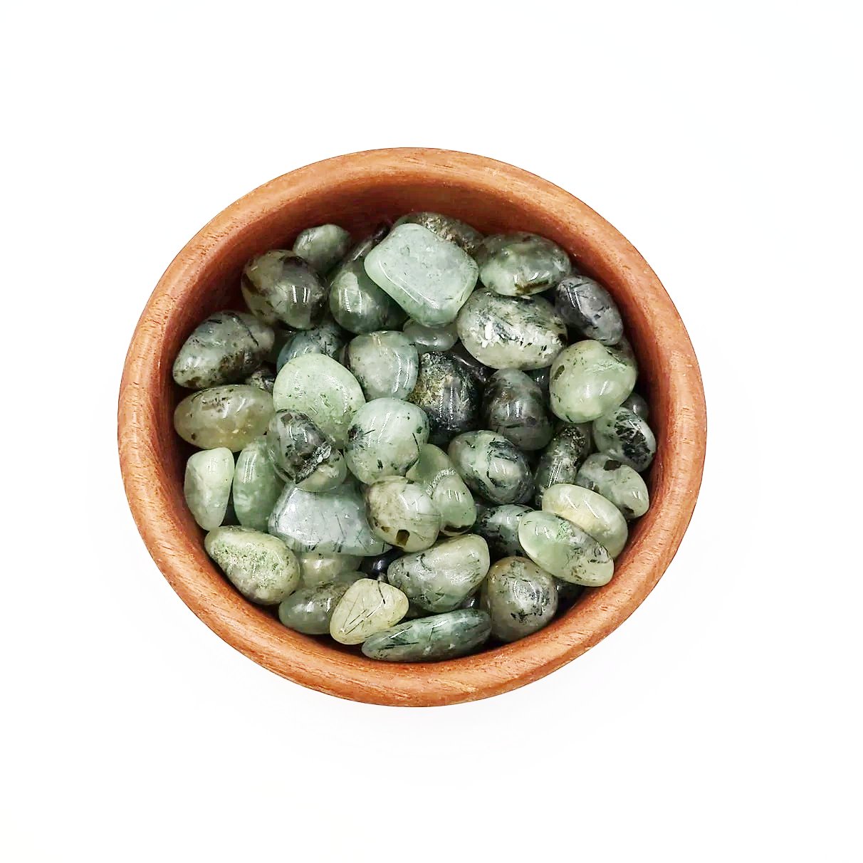 Prehnite Tumbled Stone - Elevated Metaphysical