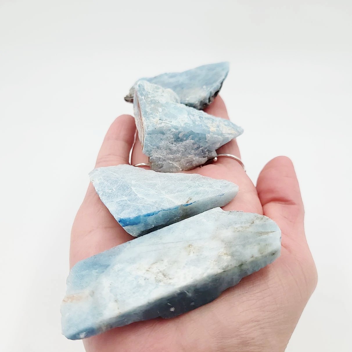 Aquamarine Rough Stone High Quality - Elevated Metaphysical