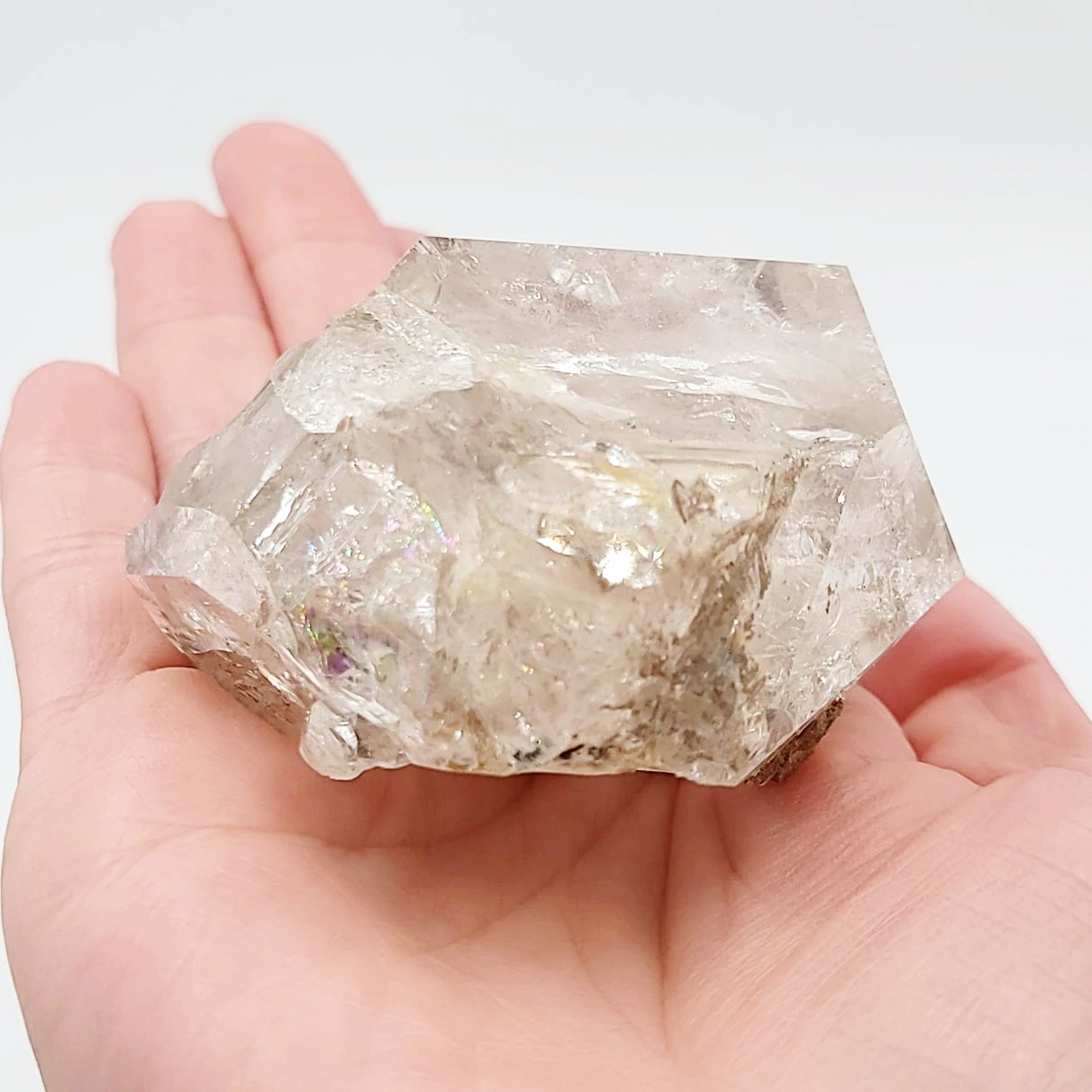 Herkimer Diamond DT 200 grams Rainbow - Elevated Metaphysical