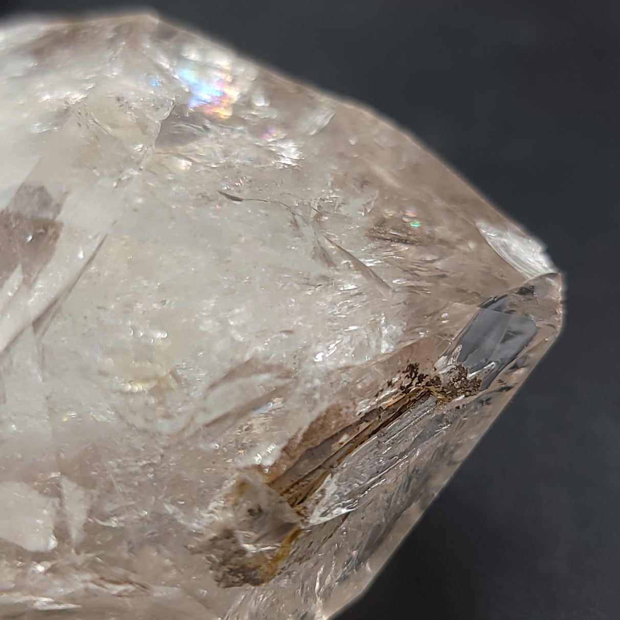 Herkimer Diamond DT 200 grams Rainbow - Elevated Metaphysical