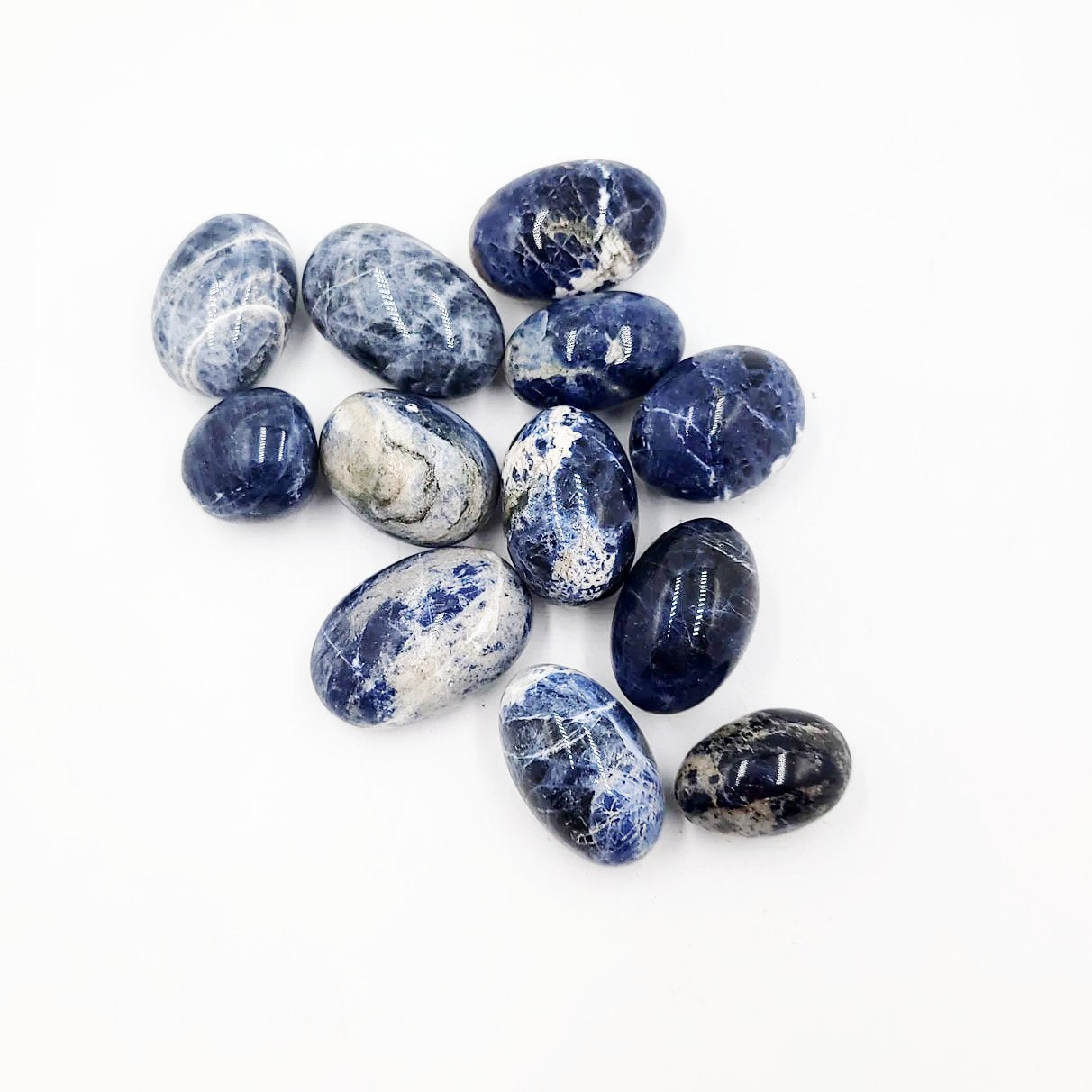 Sodalite Tumbled Stone - Elevated Metaphysical