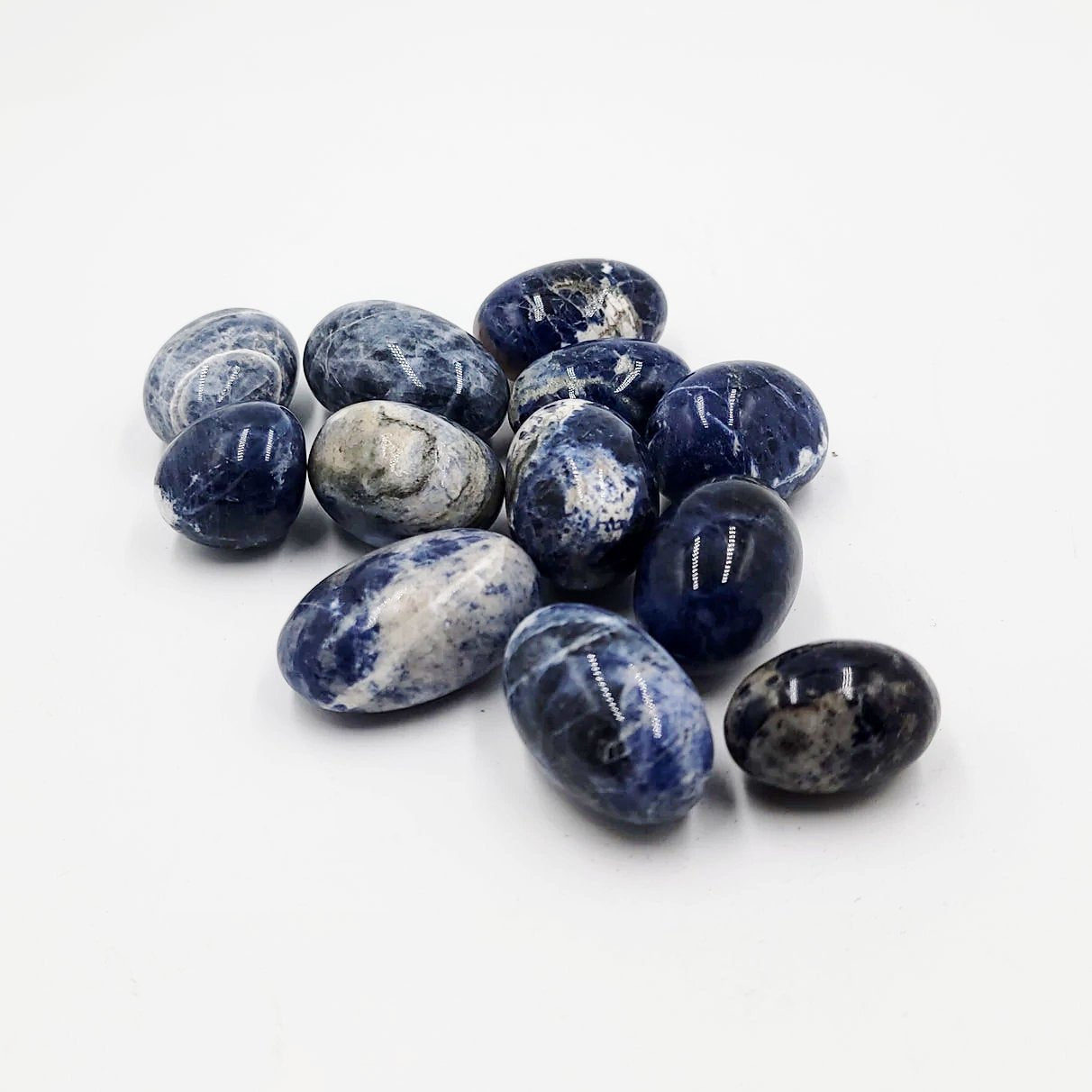 Sodalite Tumbled Stone - Elevated Metaphysical