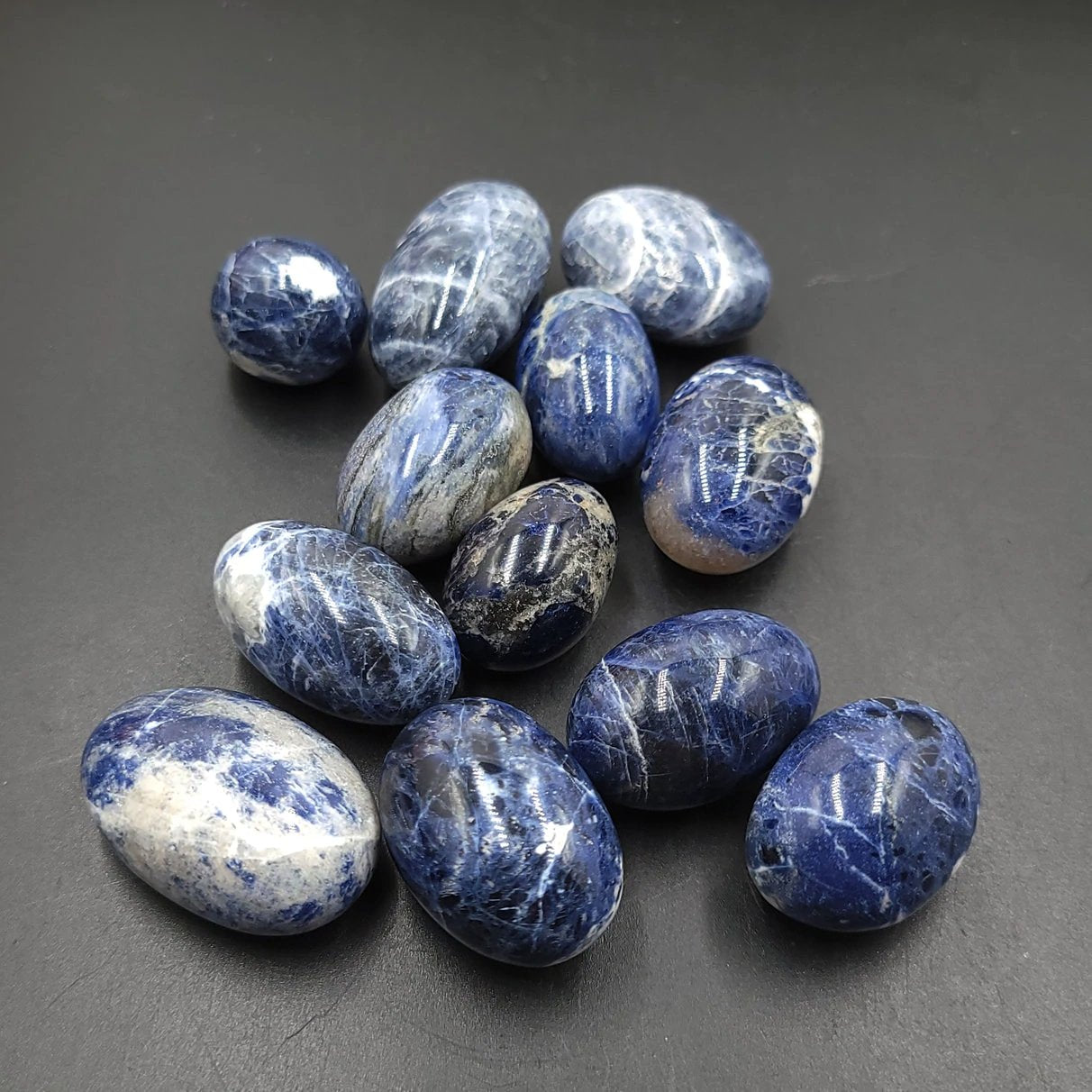 Sodalite Tumbled Stone - Elevated Metaphysical