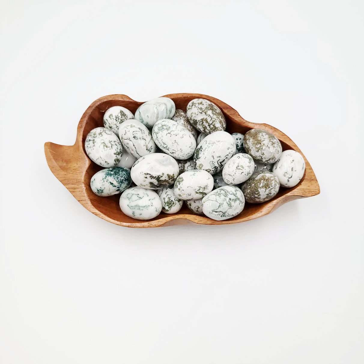 Tree Agate Tumbled Stone - Elevated Metaphysical