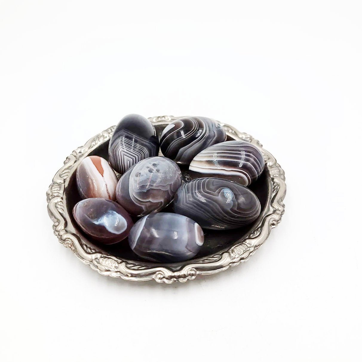 Botswana Agate Tumbled Stone - Elevated Metaphysical