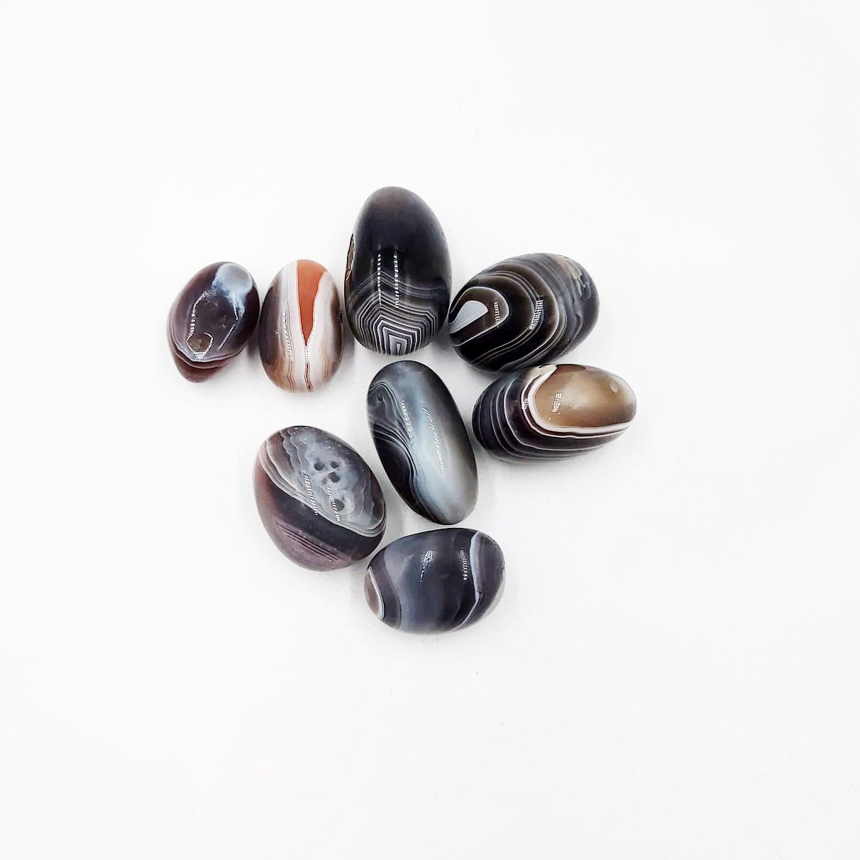 Botswana Agate Tumbled Stone - Elevated Metaphysical