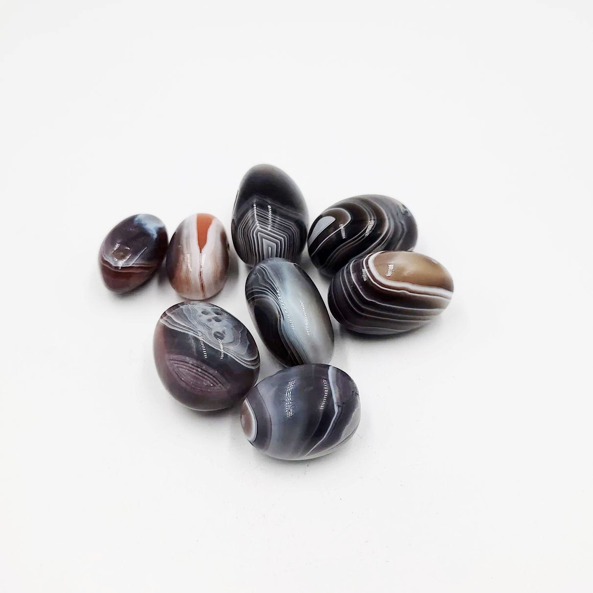 Botswana Agate Tumbled Stone - Elevated Metaphysical