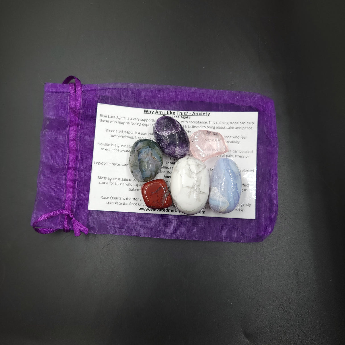 Why Am I Like This? - Anxiety Stone Set - Elevated Metaphysical