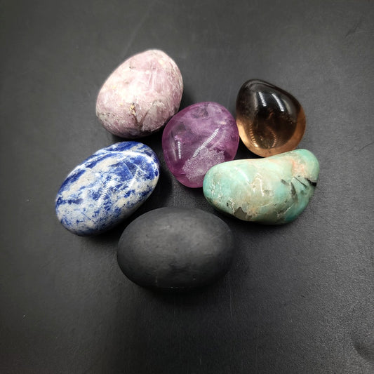 Tin Foil Hat - EMF Protection Stone Set - Elevated Metaphysical