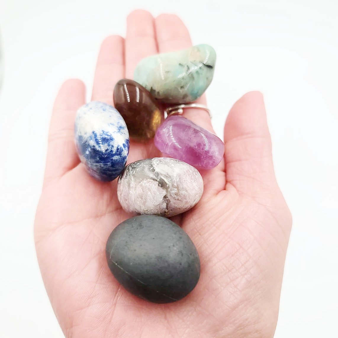 Tin Foil Hat - EMF Protection Stone Set - Elevated Metaphysical