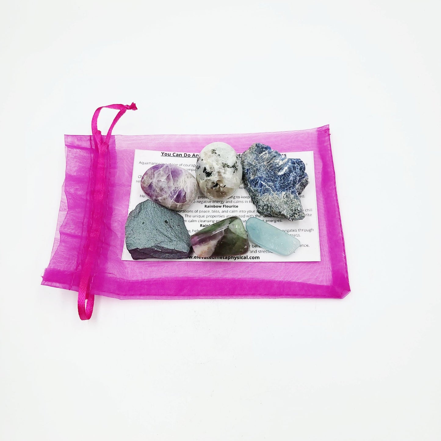You Can Do Anything, But Not Everything - Stress Relief Stone Set - Elevated Metaphysical