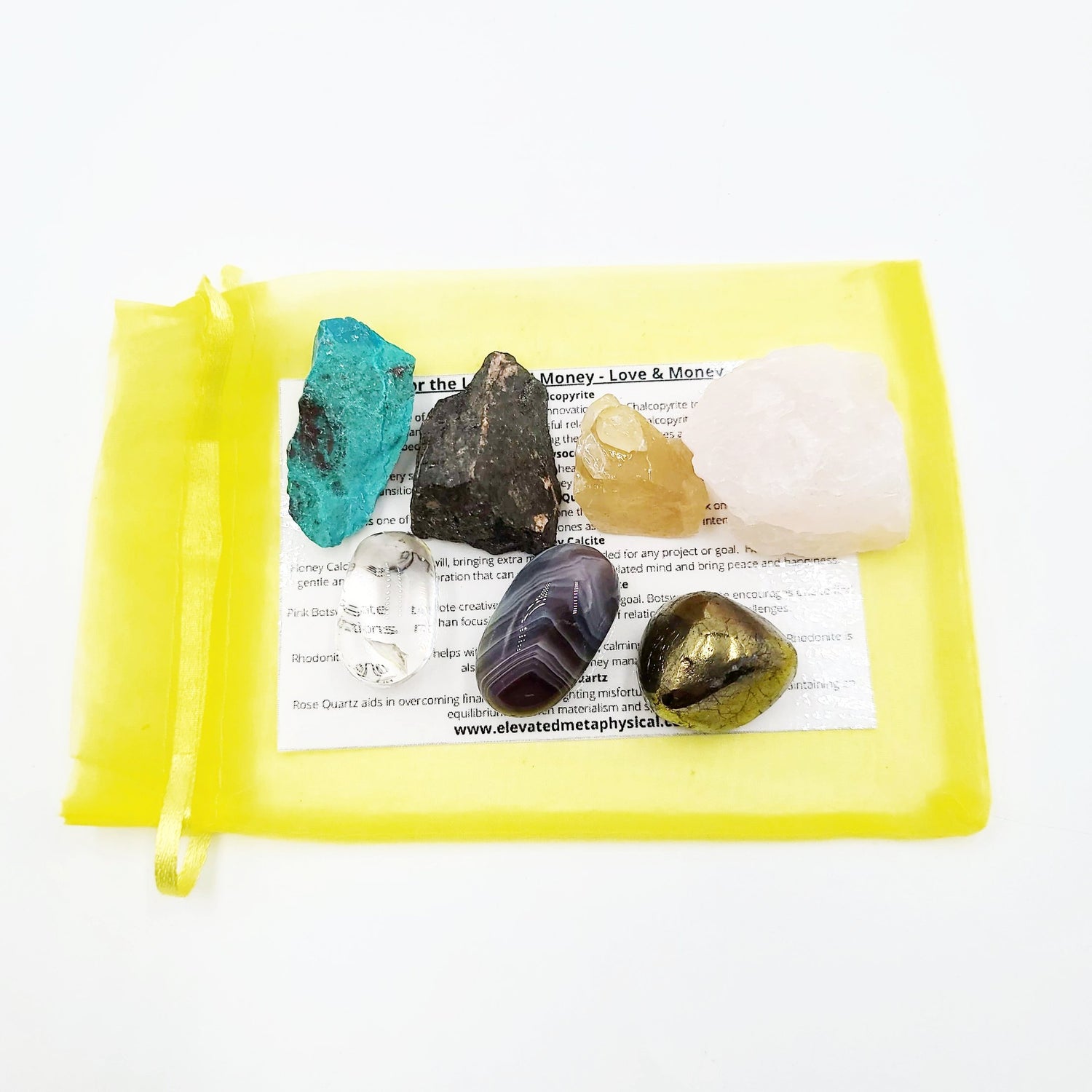 For the Love and Money - Love & Money Stone Set - Elevated Metaphysical