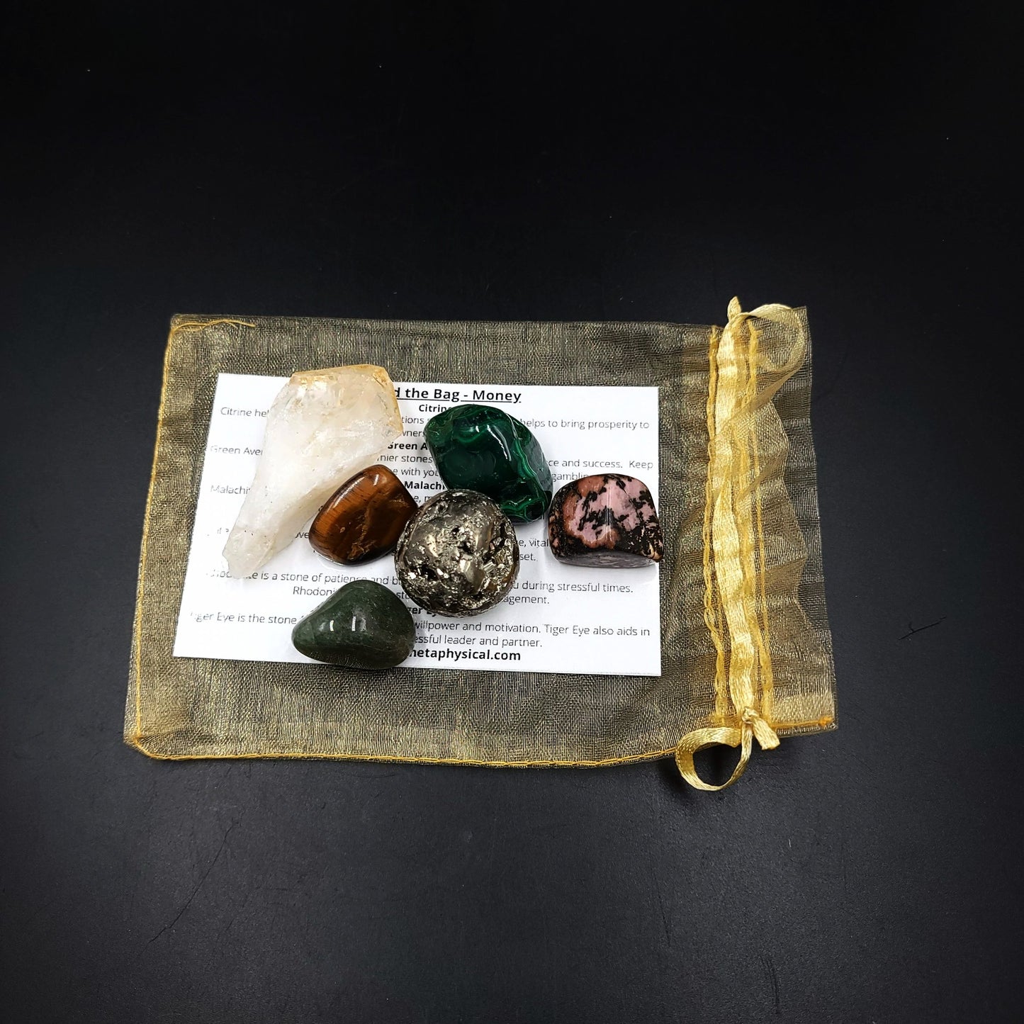 I Need The Bag - Money Stone Set - Elevated Metaphysical