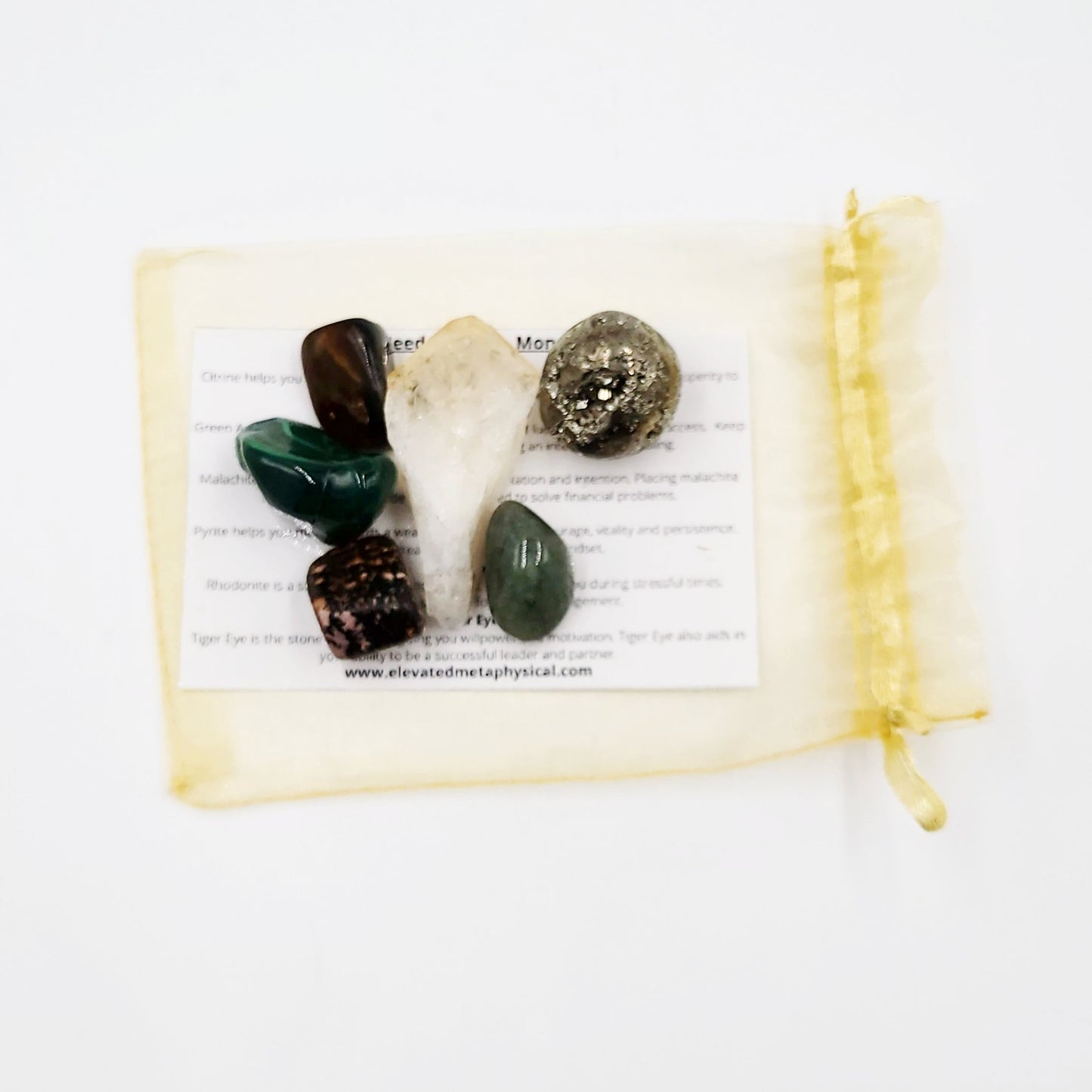 I Need The Bag - Money Stone Set - Elevated Metaphysical