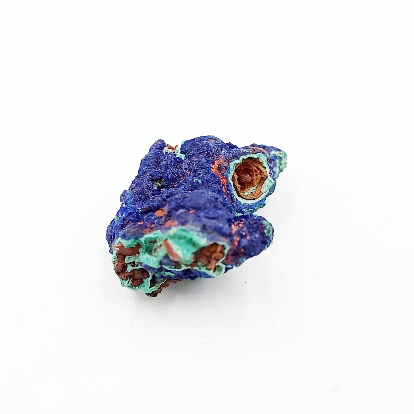 Azurite Cluster Geode Specimen small - Elevated Metaphysical