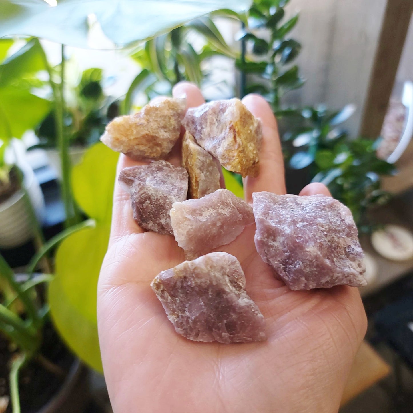 Strawberry Quartz Rough Stone Red Strawberry Quartz