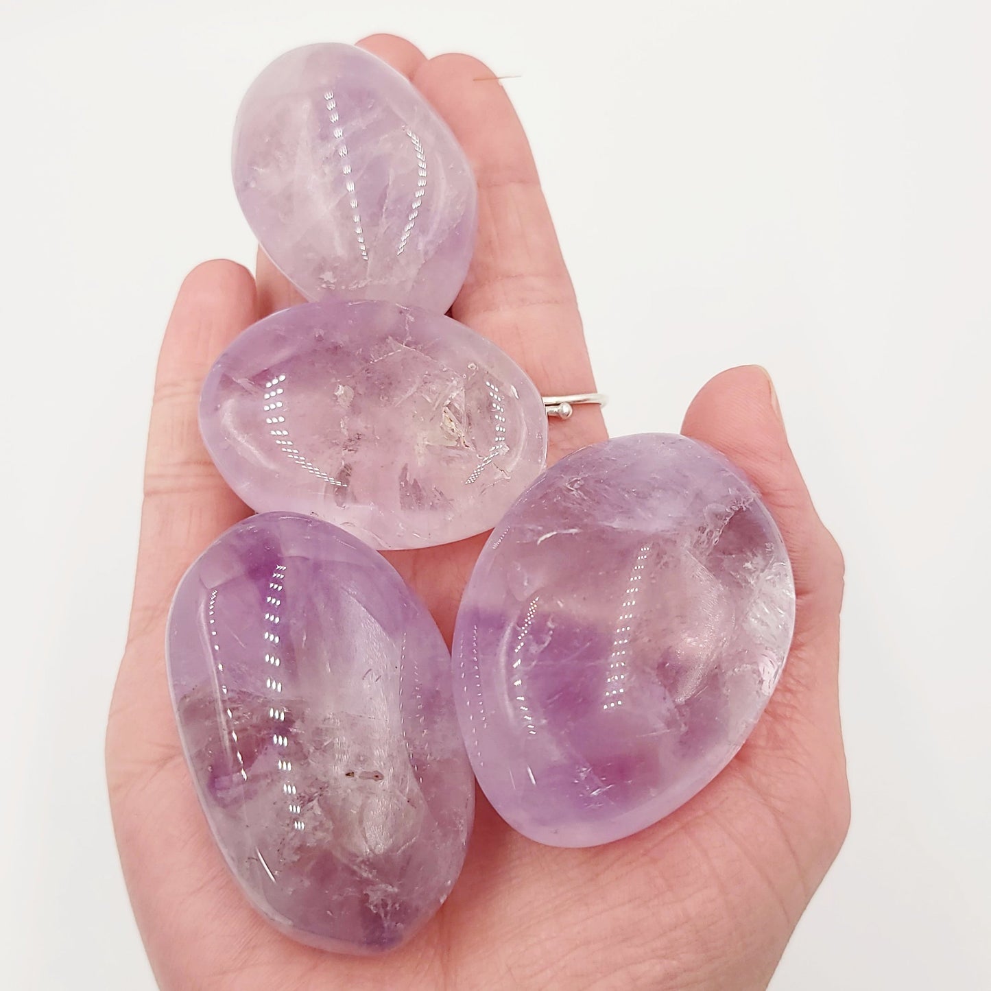 Amethyst Palm Stone Gallet