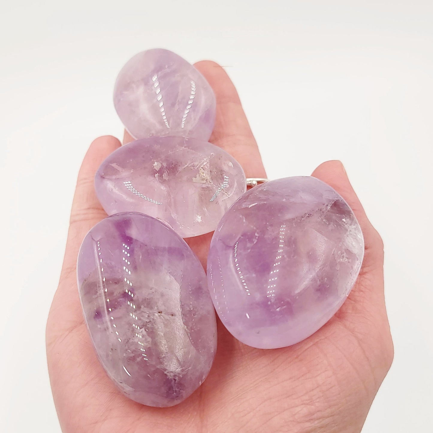 Amethyst Palm Stone Gallet