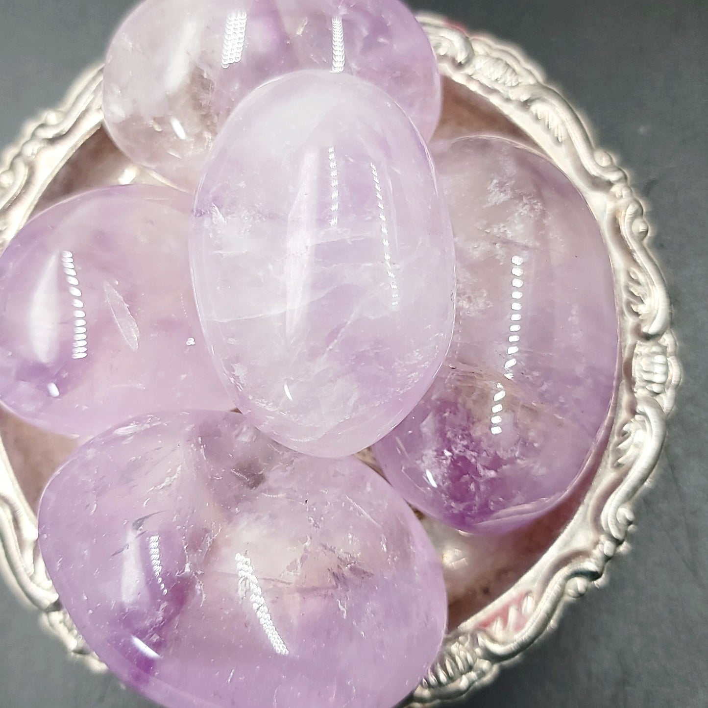 Amethyst Palm Stone Gallet