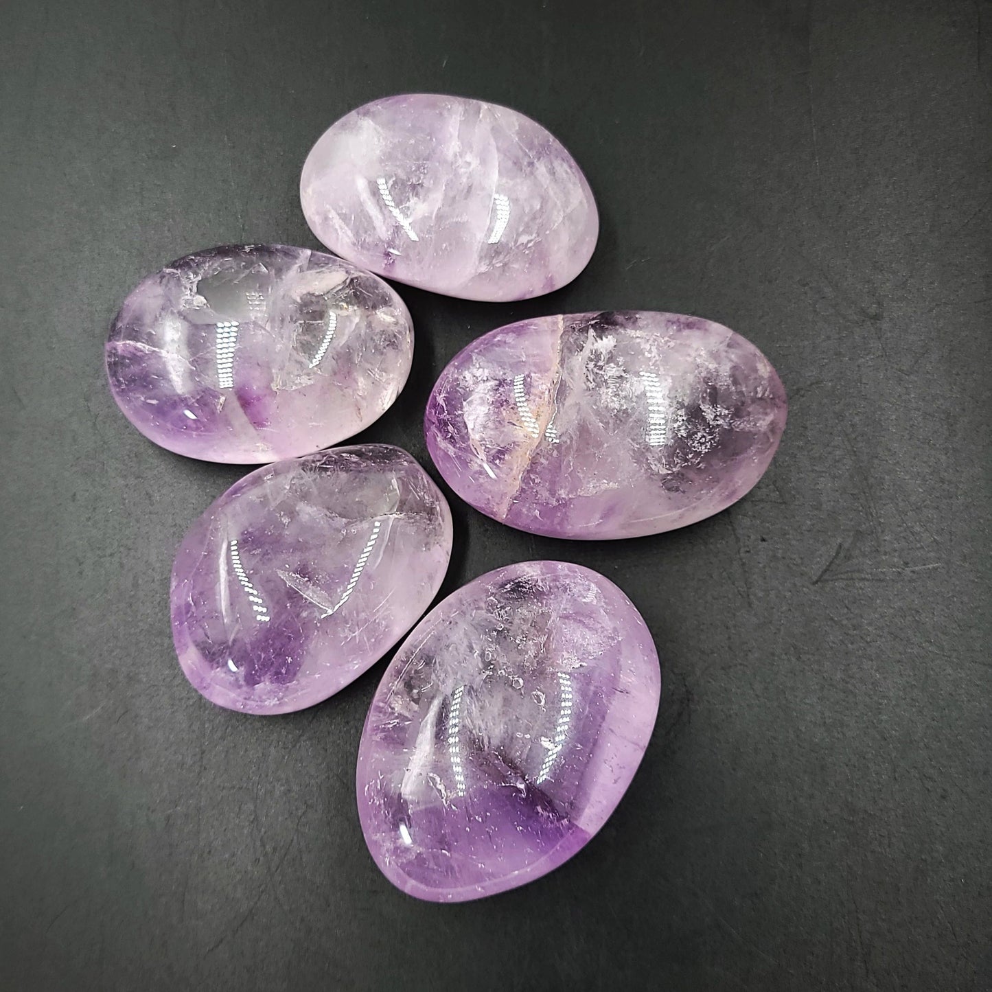 Amethyst Palm Stone Gallet