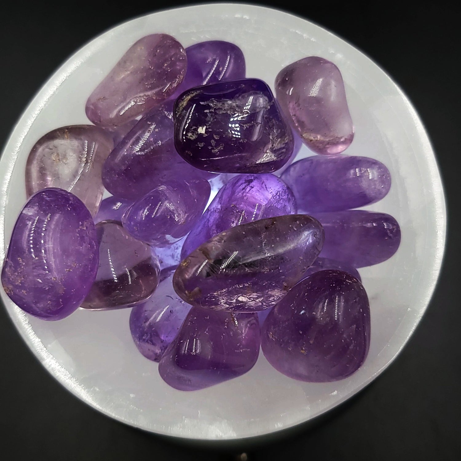 Amethyst Tumbled Stone - Elevated Metaphysical