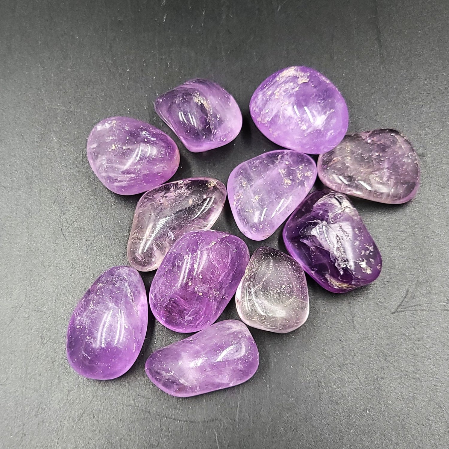 Amethyst Tumbled Stone - Elevated Metaphysical