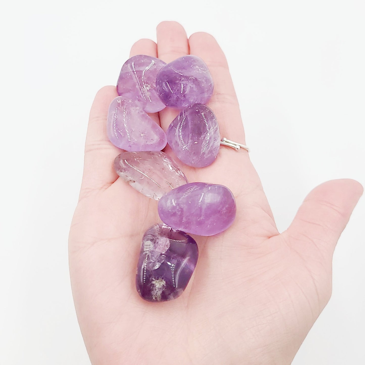 Amethyst Tumbled Stone - Elevated Metaphysical