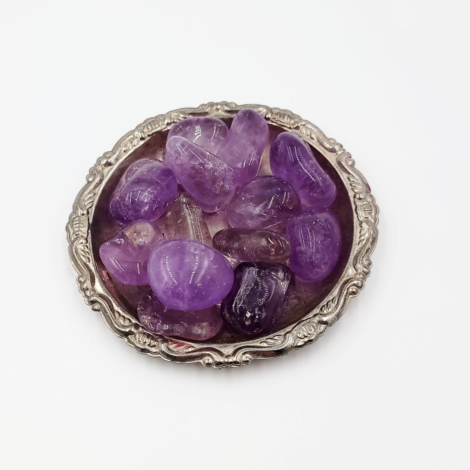 Amethyst Tumbled Stone - Elevated Metaphysical