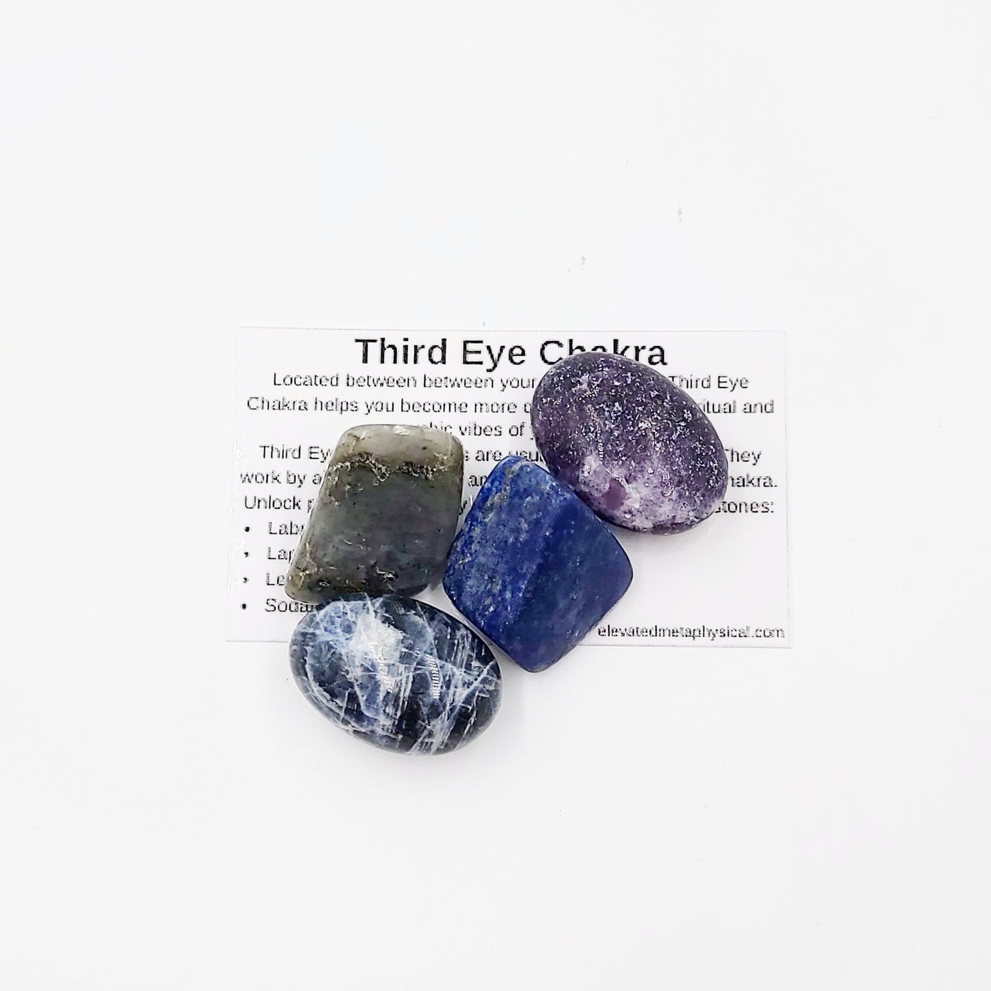 Third Eye Chakra Stone Set - Elevated Metaphysical