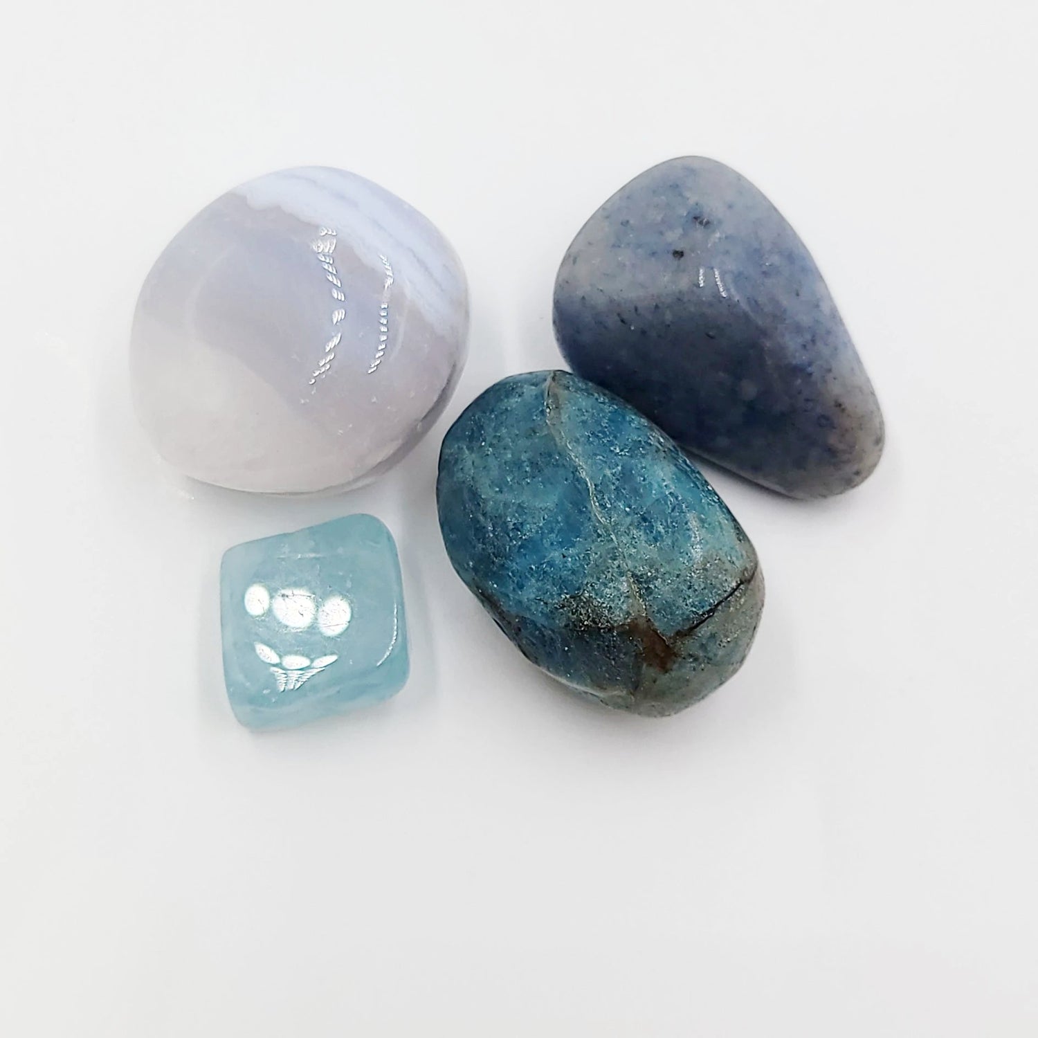 Throat Chakra Stone Set - Elevated Metaphysical
