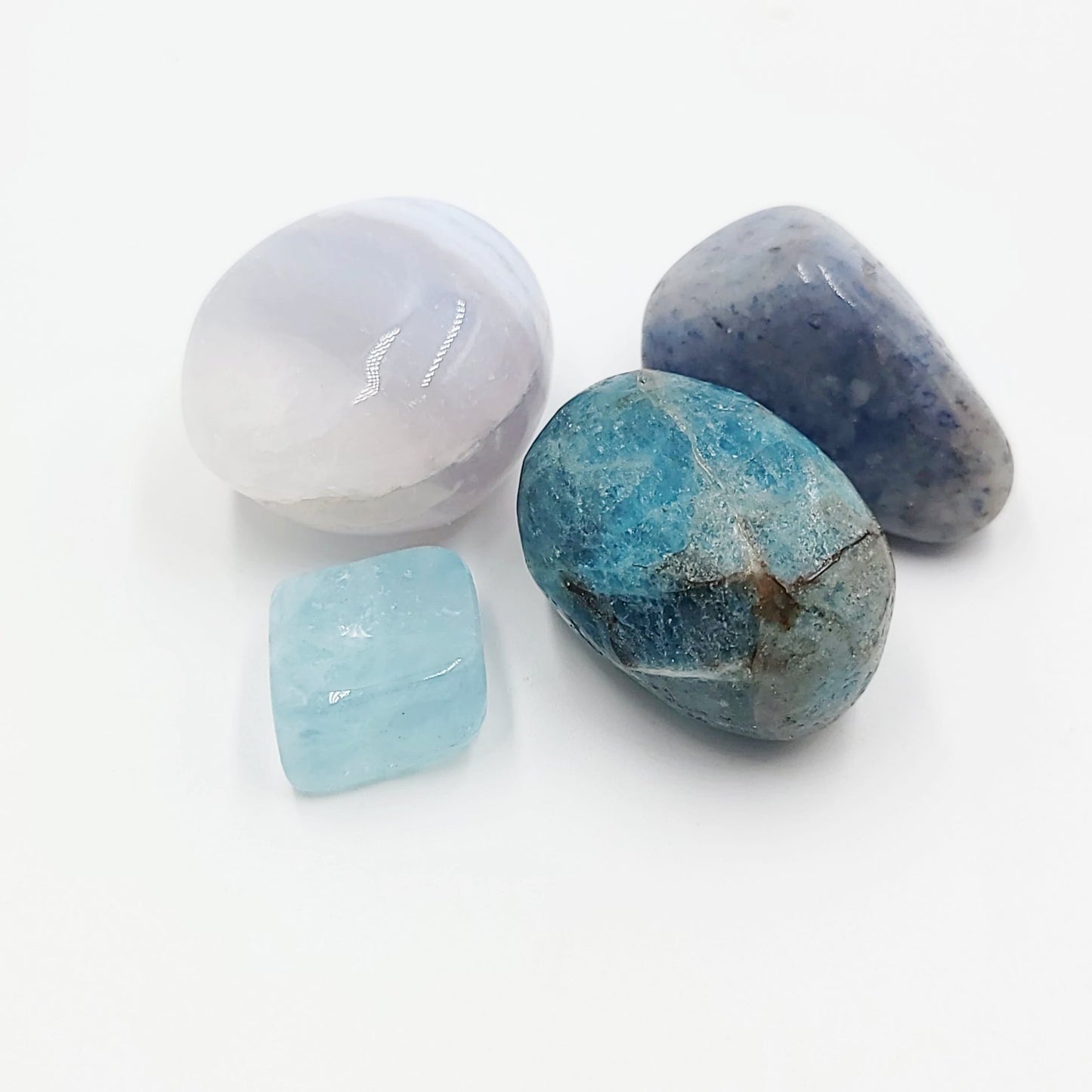 Throat Chakra Stone Set - Elevated Metaphysical