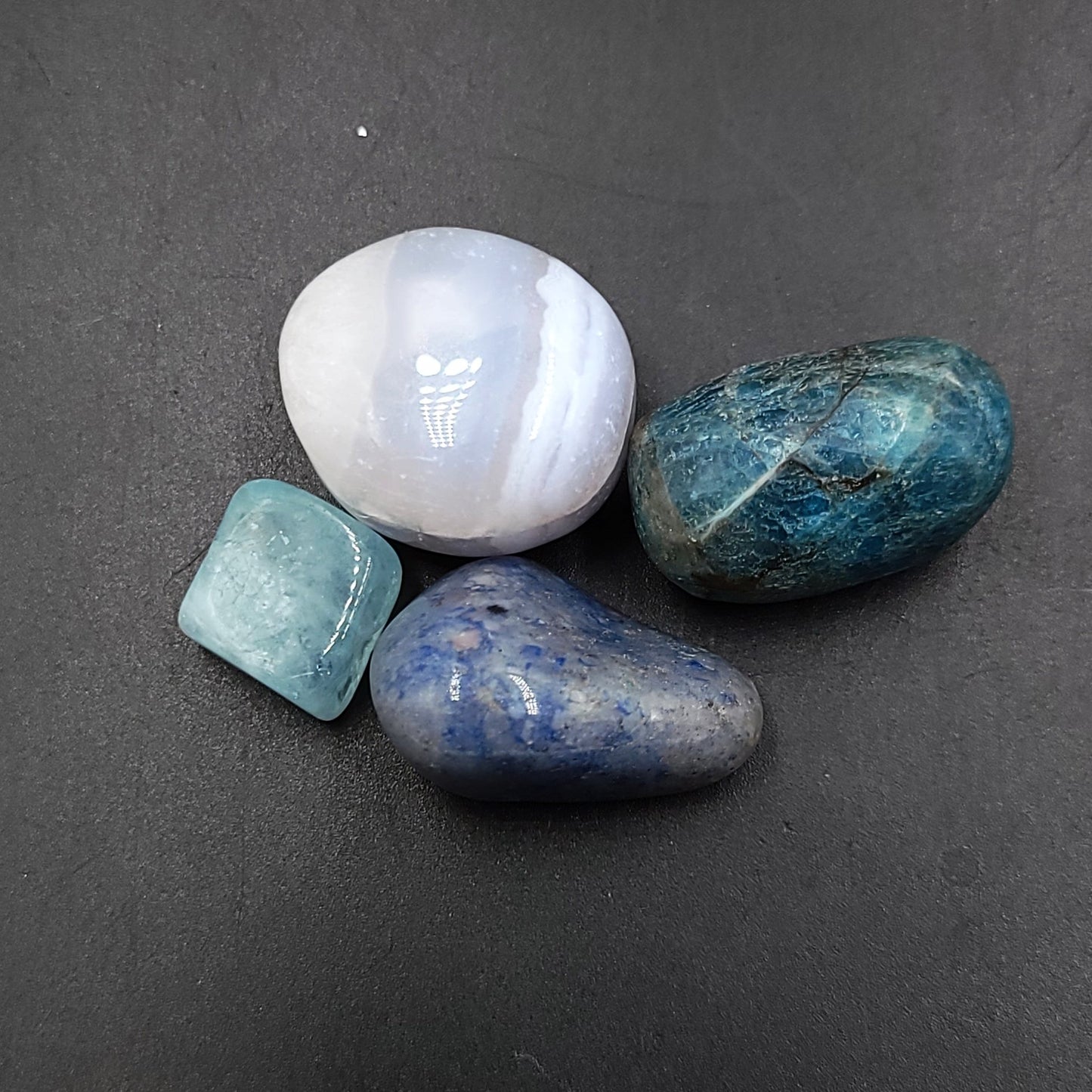 Throat Chakra Stone Set - Elevated Metaphysical