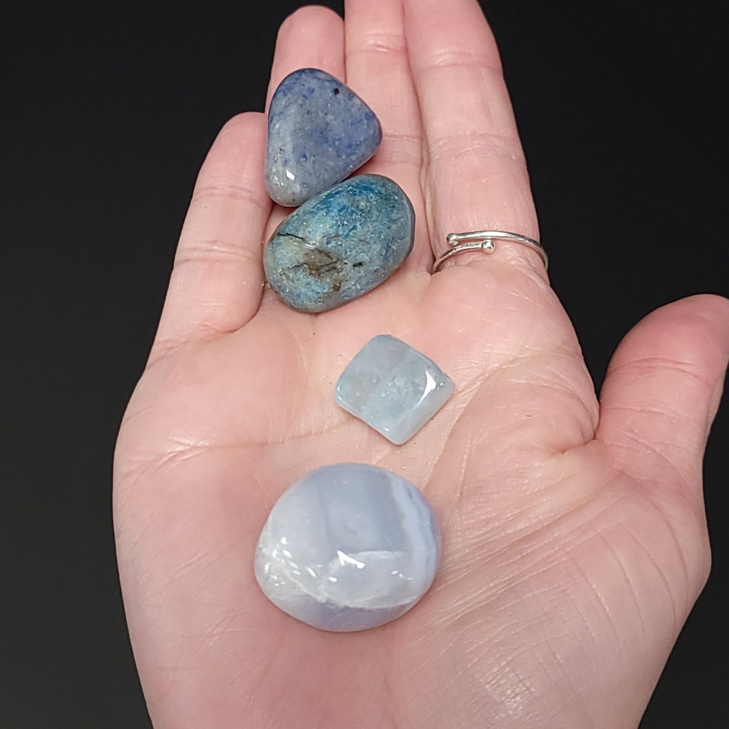 Throat Chakra Stone Set - Elevated Metaphysical