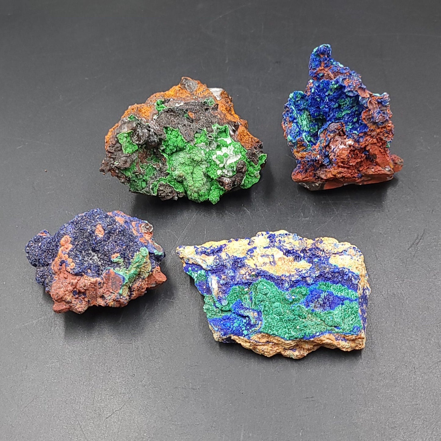 Azurite Cluster Geode Specimen medium - Elevated Metaphysical
