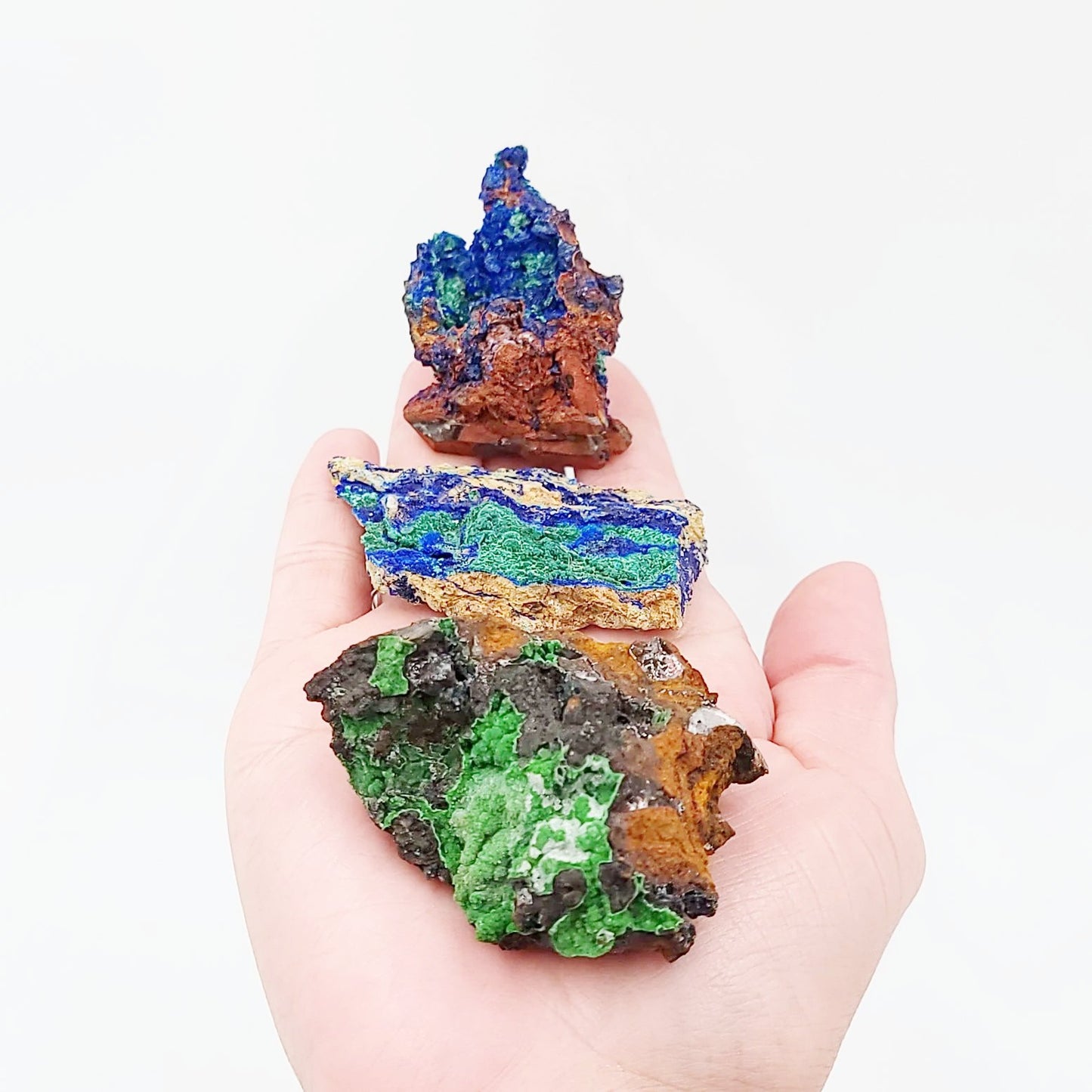 Azurite Cluster Geode Specimen medium - Elevated Metaphysical