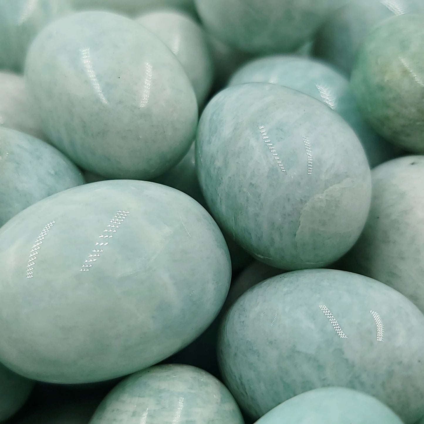Amazonite Tumbled Stone HQ - Elevated Metaphysical