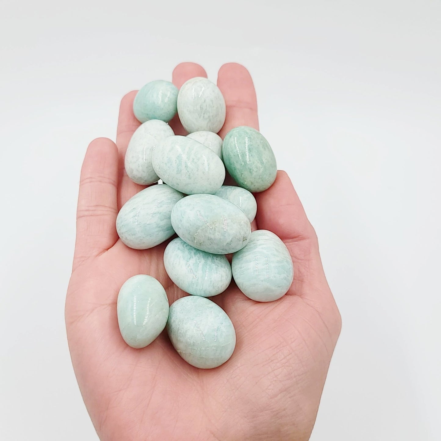 Amazonite Tumbled Stone HQ - Elevated Metaphysical