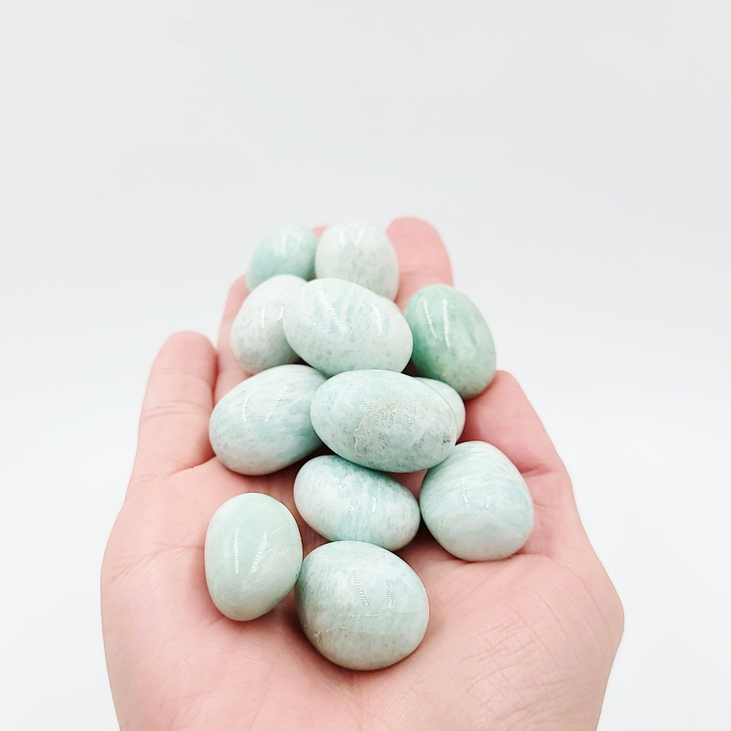 Amazonite Tumbled Stone HQ - Elevated Metaphysical