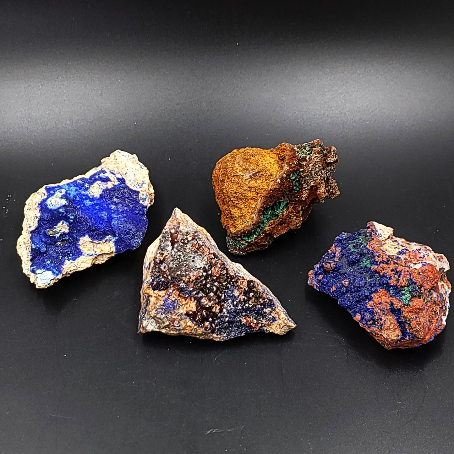Azurite Cluster Geode Specimen "large"