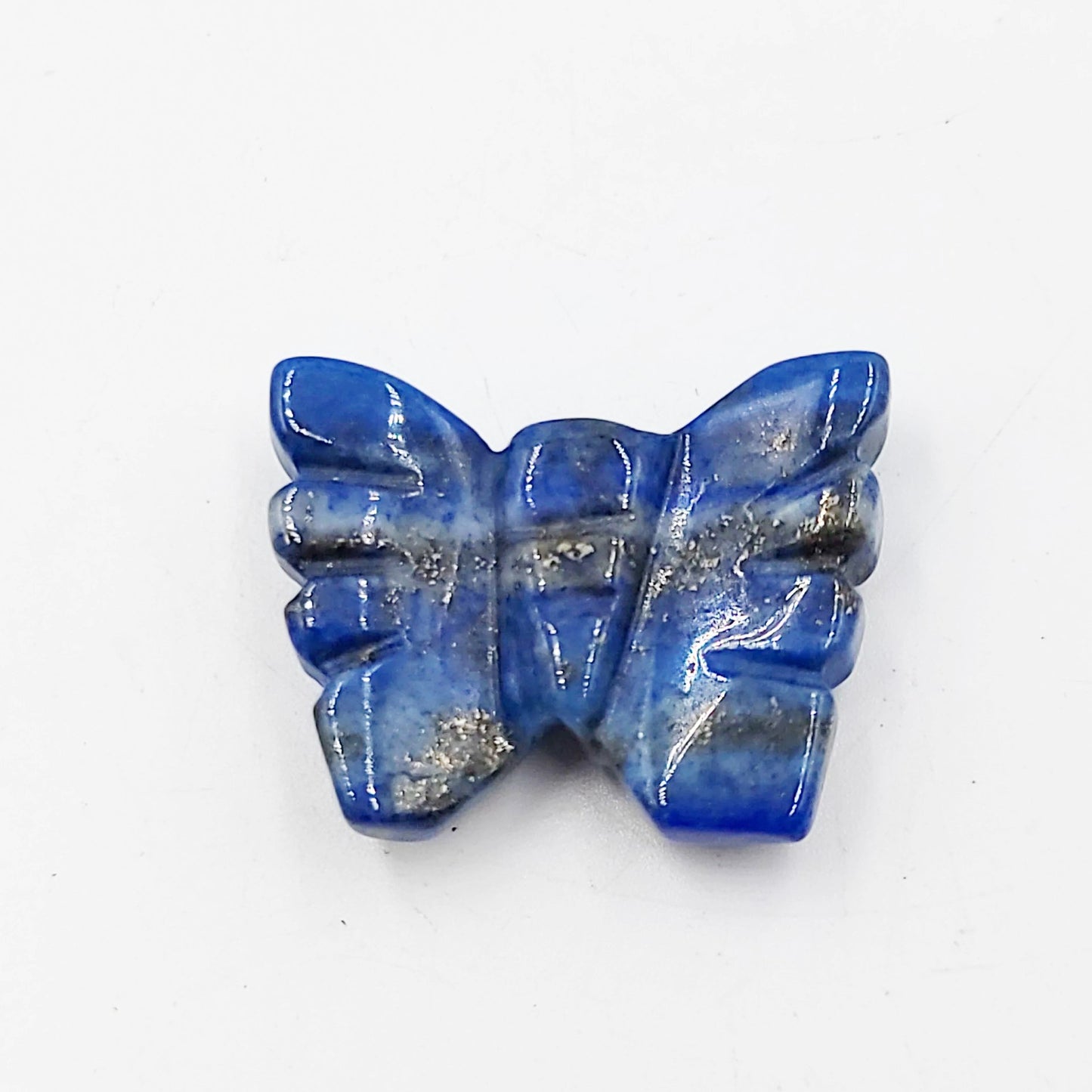 Lapis Lazuli Butterfly Stone 25mm 1" - Elevated Metaphysical