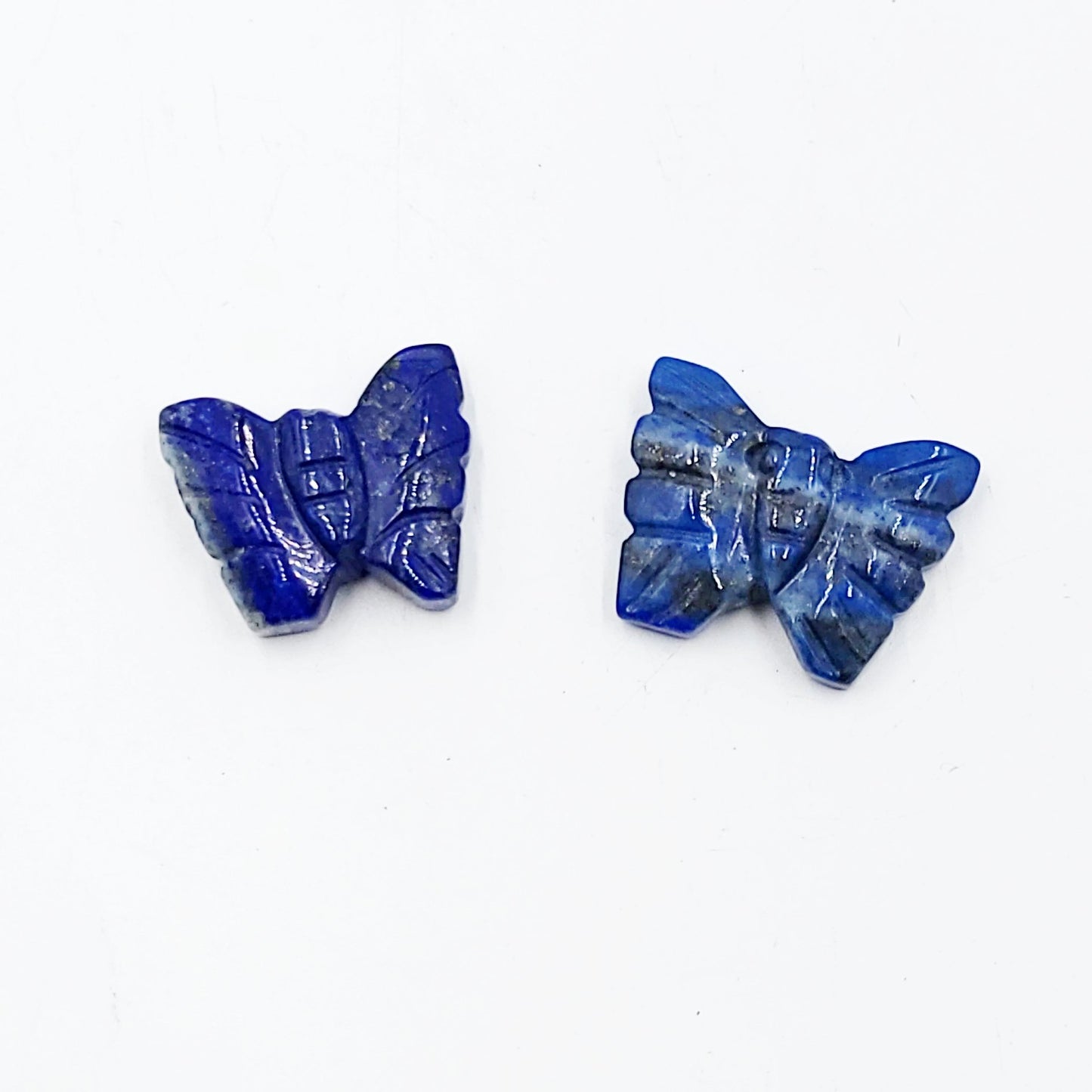 Lapis Lazuli Butterfly Stone 25mm 1" - Elevated Metaphysical
