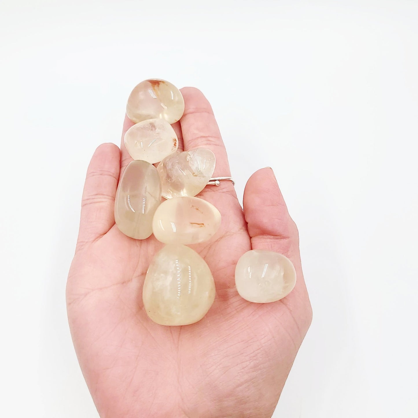 Citrine Tumbled Stone Natural Citrine Genuine Cirtine