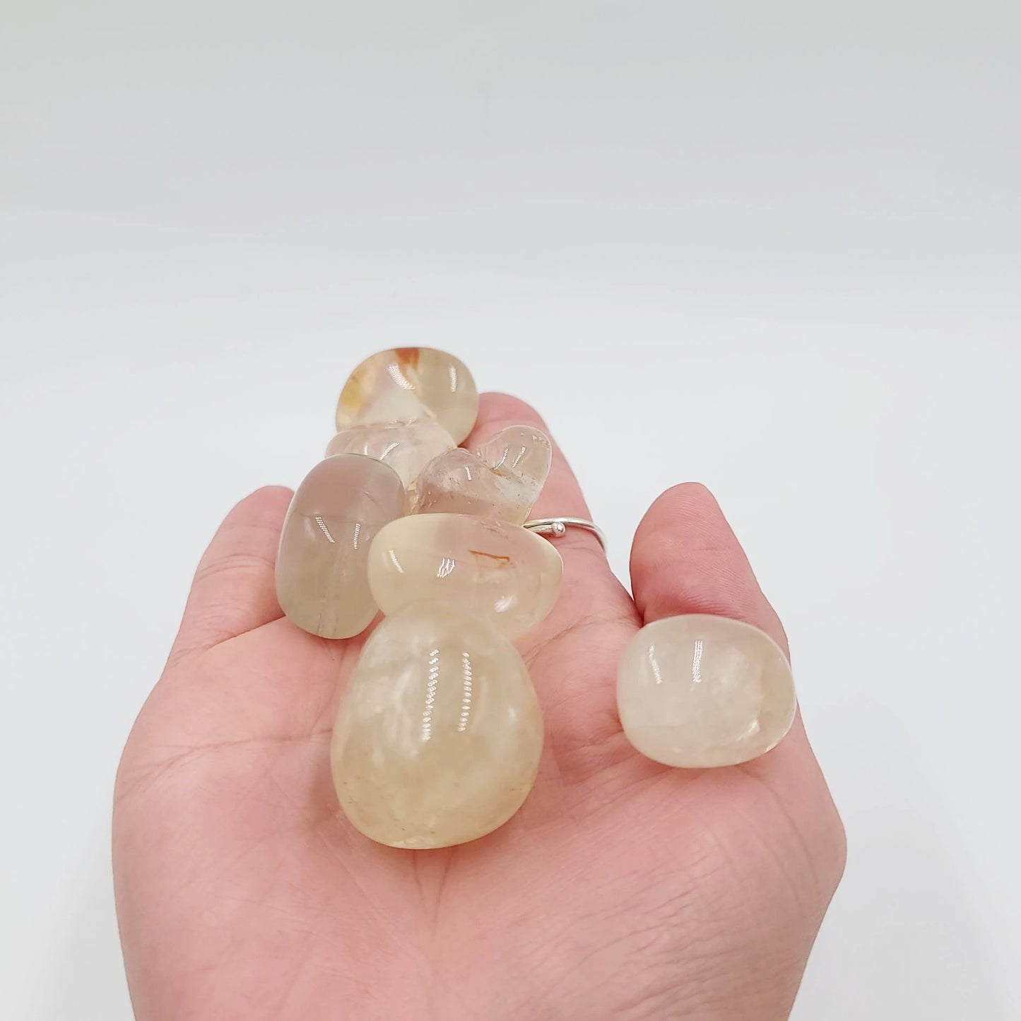 Citrine Tumbled Stone Natural Citrine Genuine Cirtine