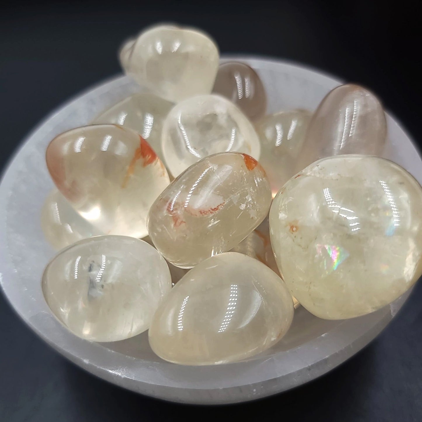Citrine Tumbled Stone Natural Citrine Genuine Cirtine