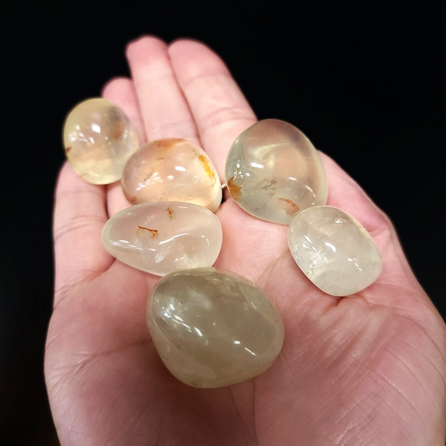 Citrine Tumbled Stone Natural Citrine Genuine Cirtine