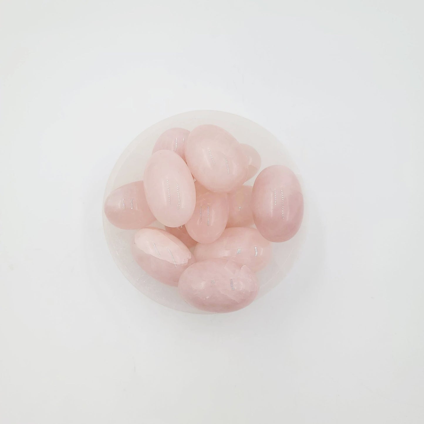 Rose Quartz Tumbled Stone HQ - Elevated Metaphysical