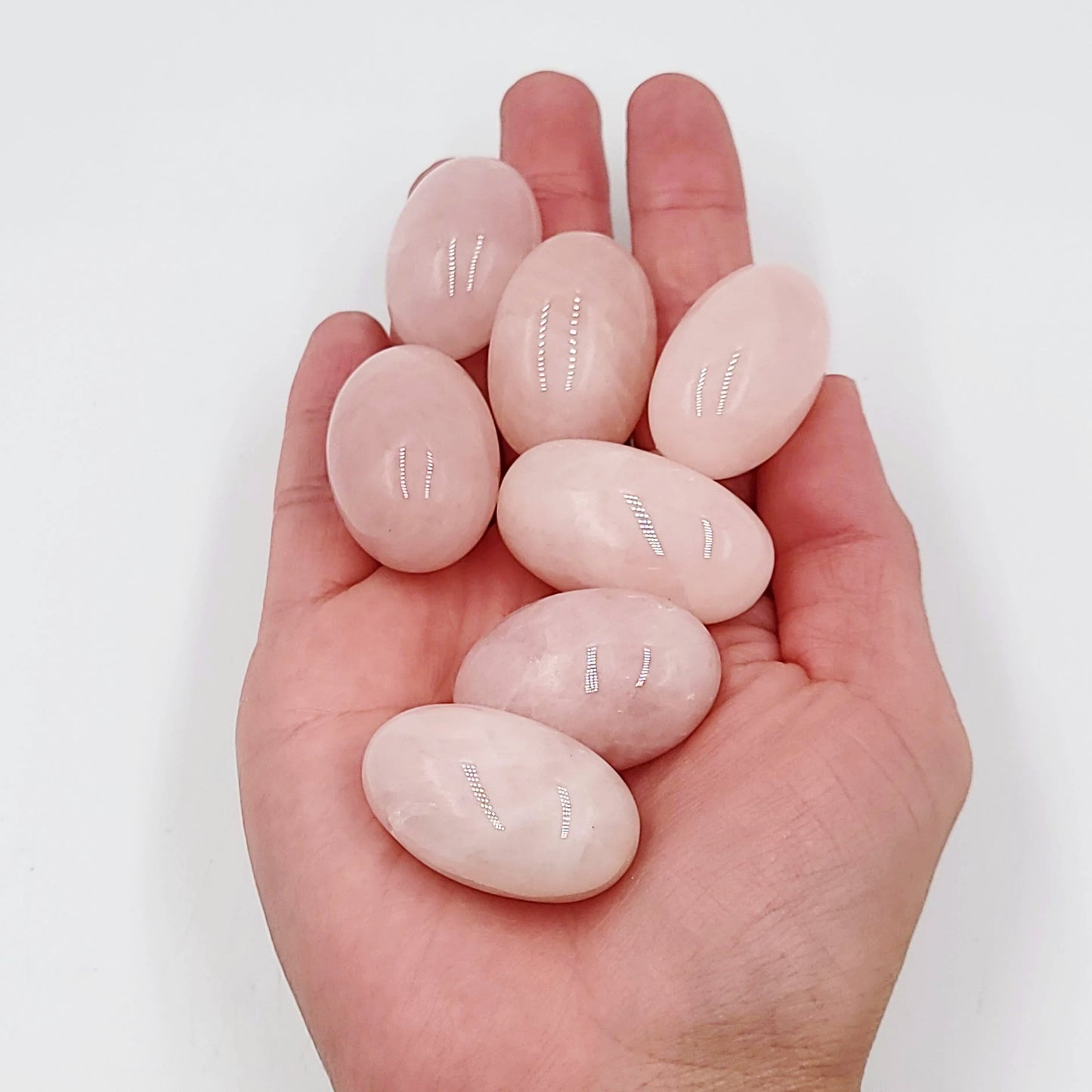 Rose Quartz Tumbled Stone HQ - Elevated Metaphysical